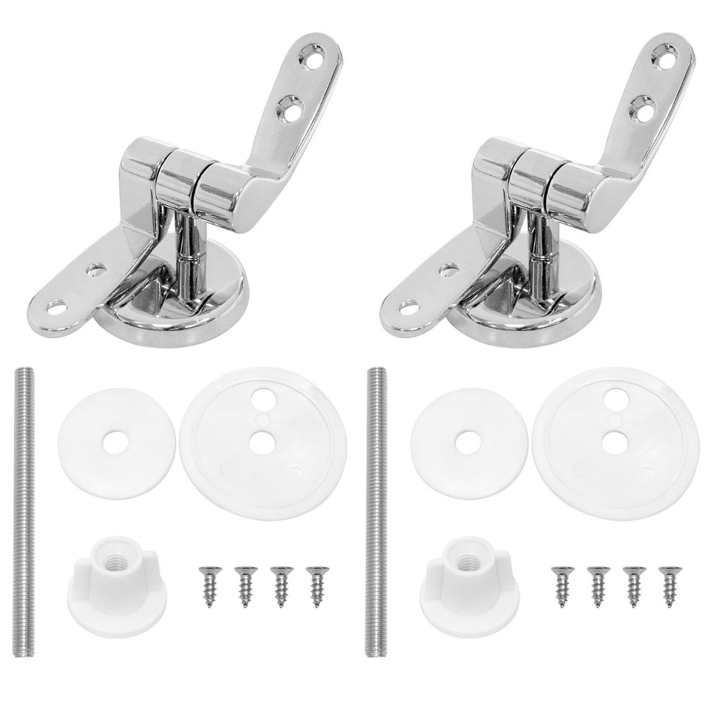 Toilet seat hinge replacement parts bathroom toilet seats hinges aluminum all…