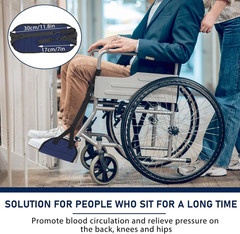 2 Pcs Wheelchair Leg Rest Footrest Hammock Adjustable Footrest Hanging Foot