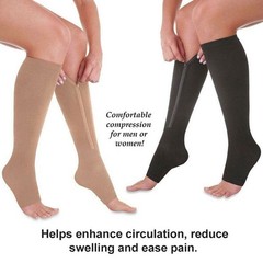 Mens Compression Medical Pressure Socks Support Hose Blood Circulation Socks