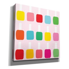 Epic Graffiti Nail Polish Fun By Ann Kelle Designs Canvas Wall Art 12X12