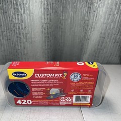 Dr. Scholl’s CF420 Custom Fit Orthotics 3/4 Length Arch Support New Sealed