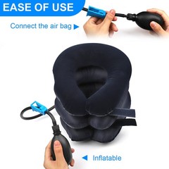 Neck Decompression – Cervical Neck Traction Device Stretcher Neck Pain Relief