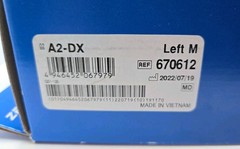 Zamst A2-DX Ankle Support Brace Left Size M Strong Stabilizer Sports Injury L3