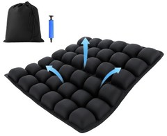 Portable Inflatable Seat Cushion for Travel | Adjustable Air Cushion for Flights