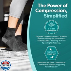 BraceAbility Closed Toe Neuropathy Socks – Diabetic Socks for Wom