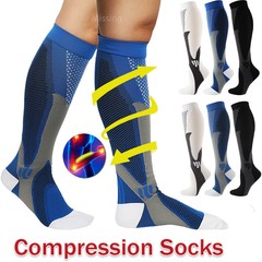 Compression Socks Pain Relief Calf Leg Foot Support Stocking Men&Women 20-30MMHG