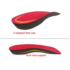 Orthotic Shoe Insoles Inserts Flat Feet High Arch Support for Plantar Fasciitis