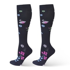 Unisex 20-30 mmHg Knee High Compression Socks Breathable Anti-Slip S/M/L/XL