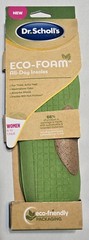 Dr. Scholl’s Eco-Foam All Day Insoles, size 6-10 Women or 4.5-8 Men. NEW