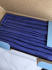 3 Brand New Careboree Reuseable Underpad 18″x24″ Machine Washable Blue