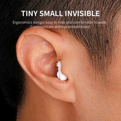 MiNi Hearing Aids Battery Power Small In Ear Sound Voice Amplifier Enhancer L/R