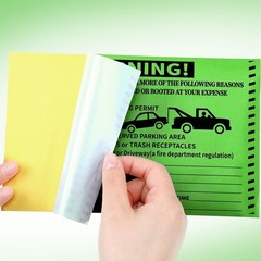 200 Pcs Adhesive Parking Violation Stickers Illegally No Parking Stickers Handic