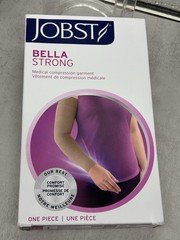 Jobst Bella Strong Arm Sleeve for Lymphedema Beige Compression 20-30mmHg Size 6