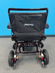 Pride Mobility Jazzy Carbon HD Heavy Duty 400lb Travel Power Chair, Red-Open Box