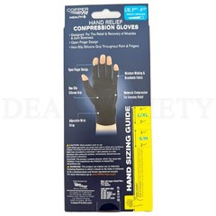 Copper Fit Unisex Hand Relief Compression Gloves Large/X-Large Lot of 2 Pairs
