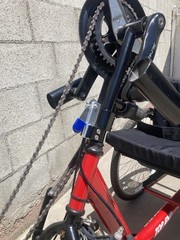 20” W Seat Invacare Top End Excelerator Handcycle 8-speed Adjustable