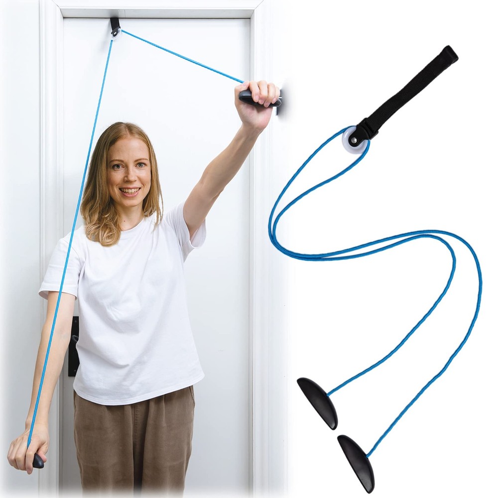 Shoulder Pulley Over The Door Physical Therapy System, Exercise Pulley, Allev…