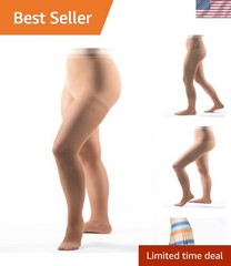 Allegro 8-15 mmHg Essential 83 Sheer Support Compression Pantyhose – Comforta…