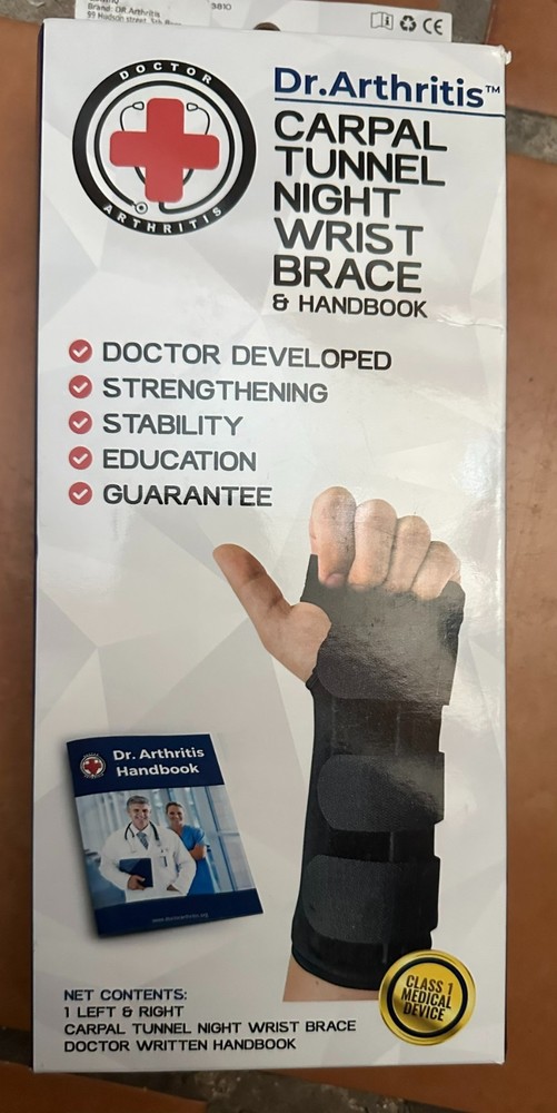 Dr. Arthritis Carpal Tunnel Night Wrist Brace – L/R – One Size