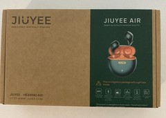 Jiuyee Air Hearing Aids NIB Gift Box Included Unopened Bluetooth Medical Tech