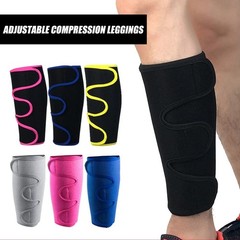 Calf Brace Adjustable Shin Splint Support Leg Compression Muscle Swelling Wrap