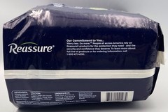 Reassure Unisex Adult Overnight Underwear Size L 36”-50” ~ 4 Packs (16 ea) = 64