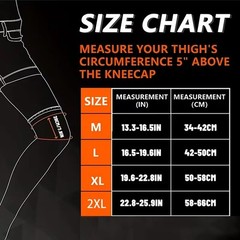 1PC Full Length Compression Knee Sleeve Non Slip for Running Basketball Gym