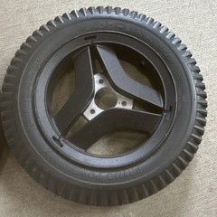 14″ 3.00-8 Permobil Power Wheelchair Drive Wheels Flat Free Tires F3 F5 M3 LOOK!