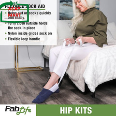 Hip Kit Daily Living Aids for Mobility, Hip Replacement Recovery, Knee and Back