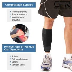 Calf Brace Adjustable Shin Splint Support Leg Compression Muscle Swelling Wrap
