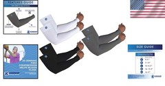 Breathable Arm Wraps – Nylon-Spandex Blend