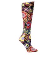 Celeste Stein Therapeutic Compressions Knee Length Women’s Socks Size 5-11 Flora