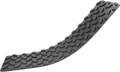 Adhesive Rubber Step Mats 2 Pack Non-Skid Traction for Trailer Truck Boat 4×15.5