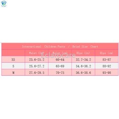 Girls‘ Low-Rise Sanitary Underwear Print 4Layer Leak-Proof Protection Absorbency
