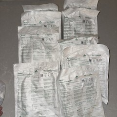 Lot Of 9 Bedside Urinary Drainage Bags 2000ml Anti-Reflux 154006 1/2029