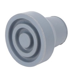 19mm 6pcs Rubber Cane Tips Wear Resistant Stable Heavy Duty Soft Rubber Crutch