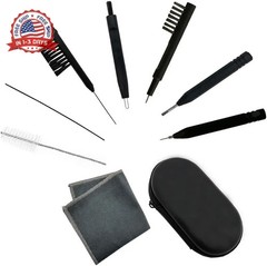 8 Pieces Hearing aid Amplifier Cleaning Tools, Earbuds/Headphones Cleaner Brush