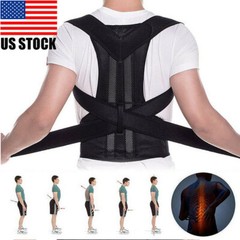Magnet Therapy Body Posture Corrector Back Pain Belt Brace Shoulder Support Belt
