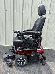 Pride Mobility Jazzy Air 2 Elevating Seat Powerchair – Red