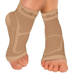 Ankle Brace Compression Sleeve – Relieves Achilles Tendonitis Joint Pain. Pla…