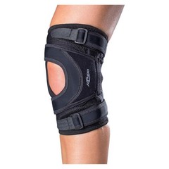 DonJoy Tru-Pull Lite Large Right Leg Knee Brace with Large, Black