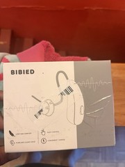 BIBIED OTC RoHS BTE Rechargeable Hearing Aid White JH-DW2ET w/Case