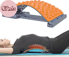 Back Stretcher for Lower Back Pain Relief 4 Level Spine Decompression