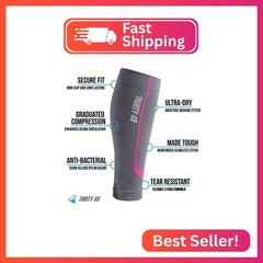 Thirty48 Graduated Calf Compression Sleeves 15-20 OR 20-30 mmHg | Maximize Fast