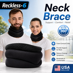Vitavix Neck Support Pillow for Ergonomic Snoring Relief, Adjustable Cervical Al