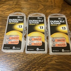 New Duracell Activair Hearing Aid Batteries: Size 13 (24 Batteries)-Exp 04-28