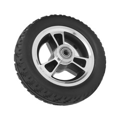 6in Solid Wheel Light Sturdy Aluminum Alloy Hub Replacement For Wheelchair Use