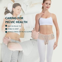 HEERTEEAJ Pelvic Support Belt Uterus Women’s Medium, Yellow