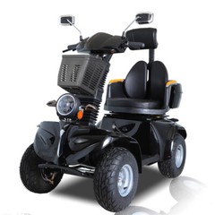 1000W 4 Wheel Heavy Duty Senior Mobility Scooter 60V/20A 500lbs 31 Miles 15MPH