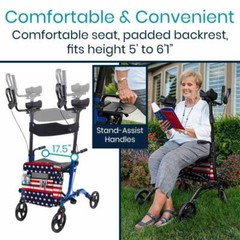 Vive Mobility Upright Walker – Direct from Manufacturer – Best value – Open Box